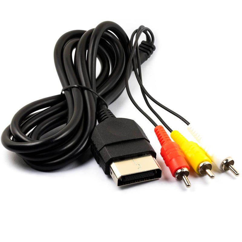 whiteeeen كابل AV 24 دبوس 1.8 متر / 6 قدم لجهاز Xbox الأصلي - Image 1